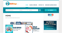 Desktop Screenshot of mnbarbingo.com